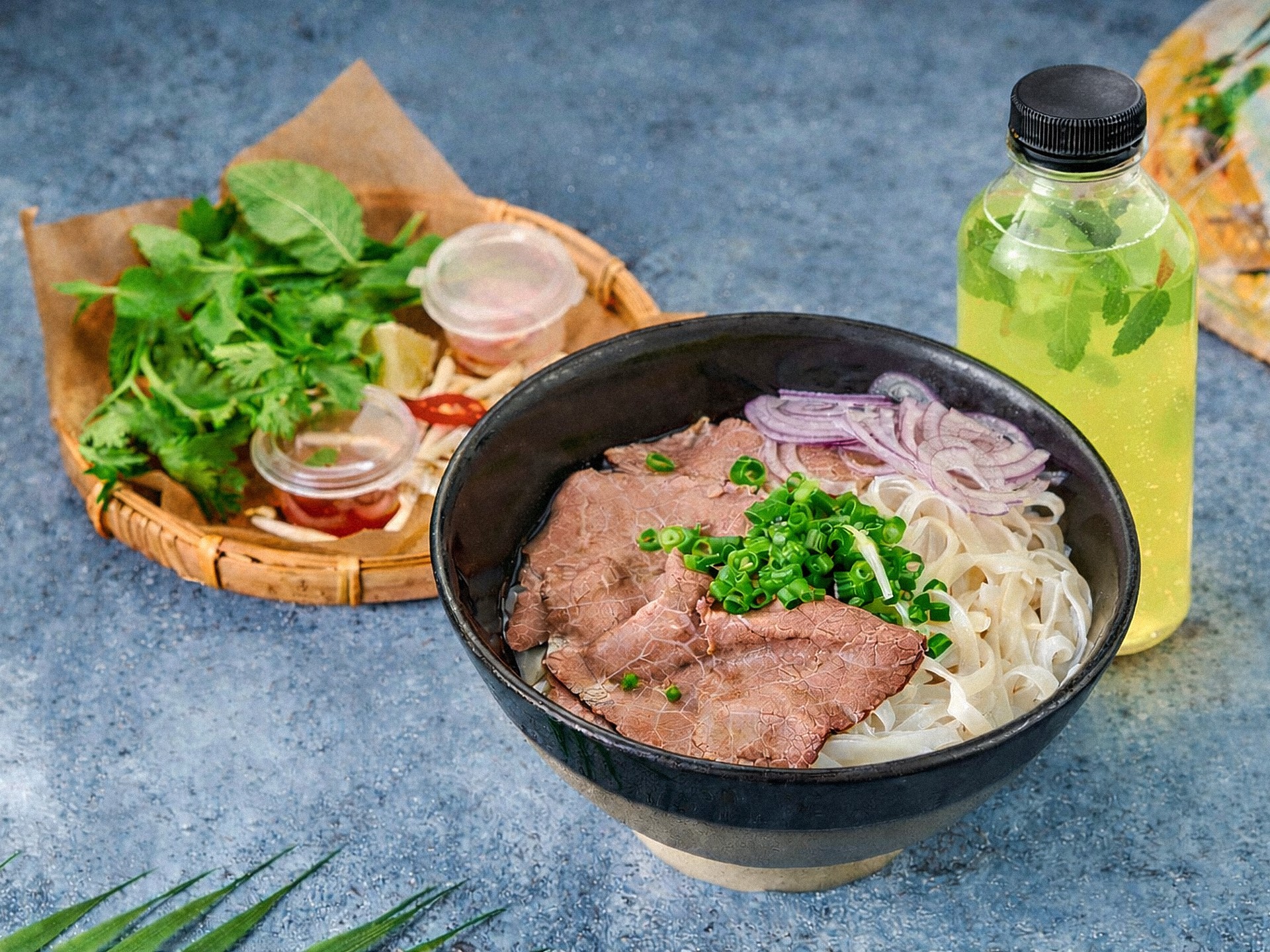 Комбо Фо бо + Лимонад Лимон-Мята