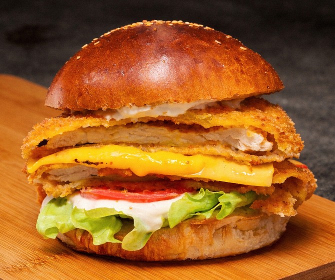 Большой Чикен Цезарь