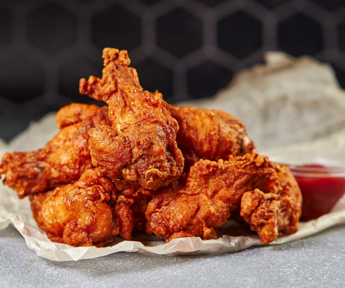 Двойные куриные крылья