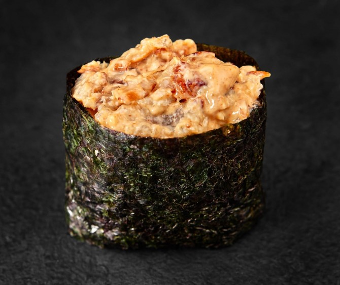 Гункан с креветкой 