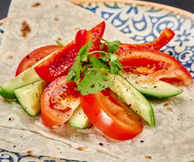 Свежие овощи