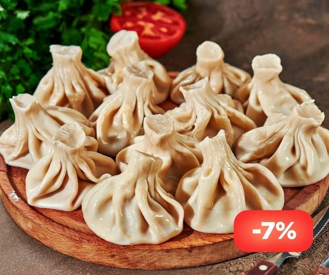 СЕТ Хинкали отварные с бараниной 10 шт.