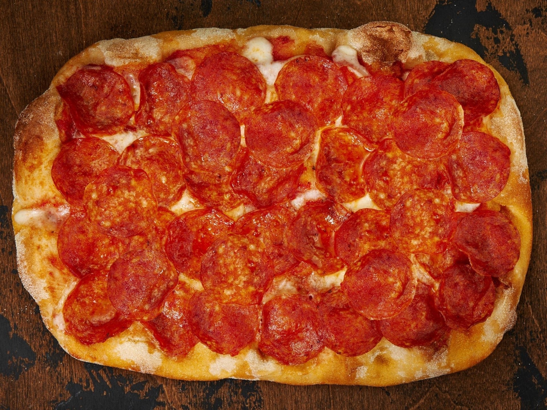 Пицца римская Пеперони двойная