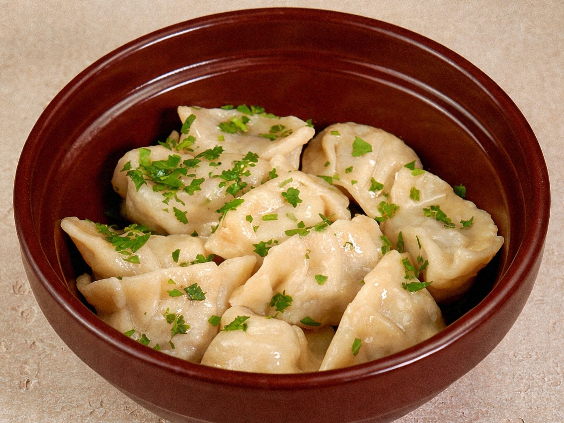 Пельмени с креветками