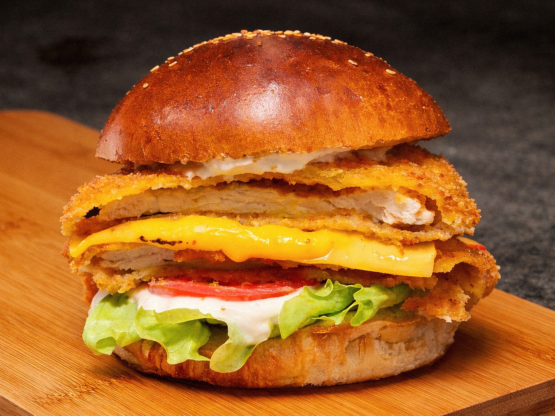 Большой Чикен Цезарь